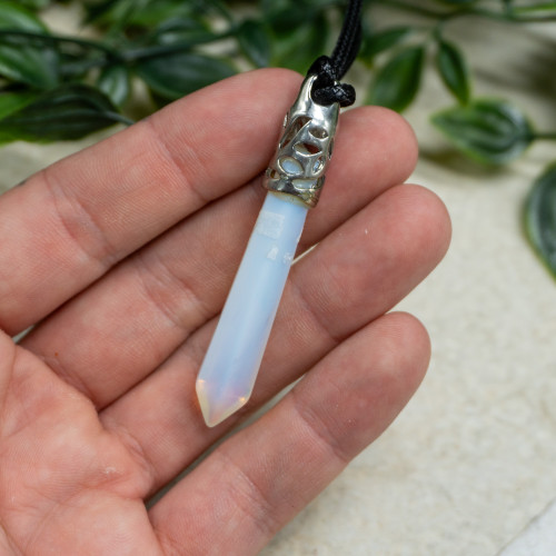 Opalite Silver Pendant Random