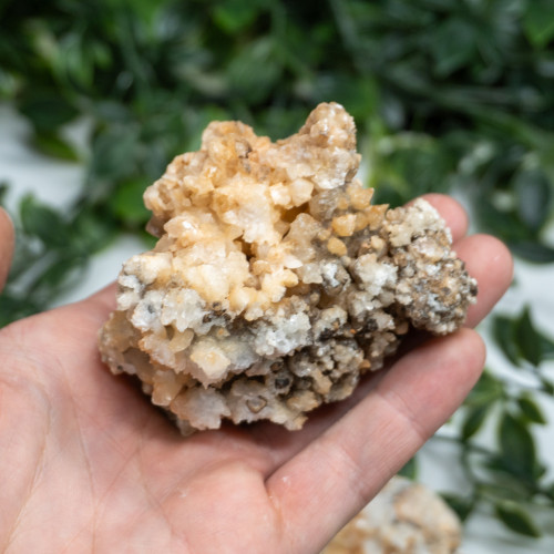 Medium Raw White Aragonite Random