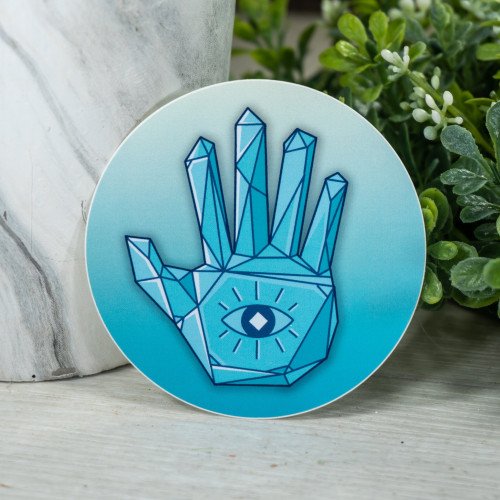 Crystal Hand Sticker