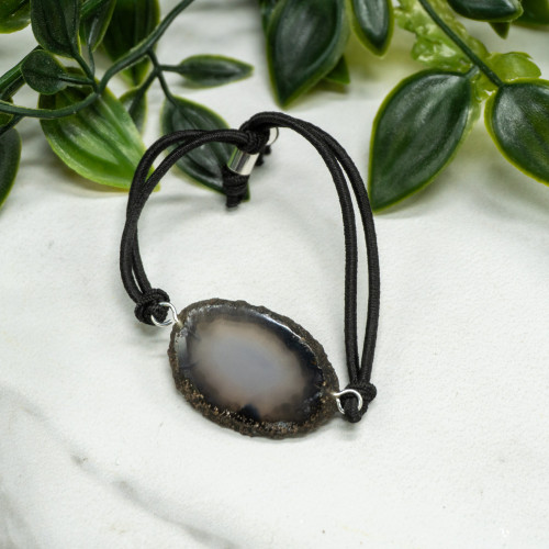 Small Banded Agate Bracelet Random