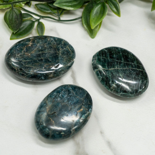 Small Green Apatite Palmstone