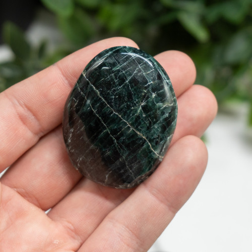 Small Green Apatite Palmstone