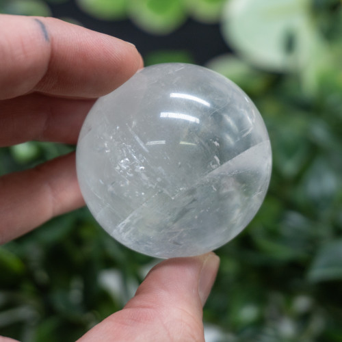 Small White Calcite Sphere Random