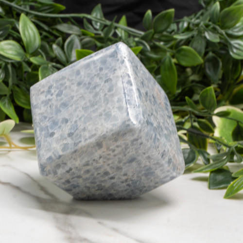 Blue Calcite Large Cube