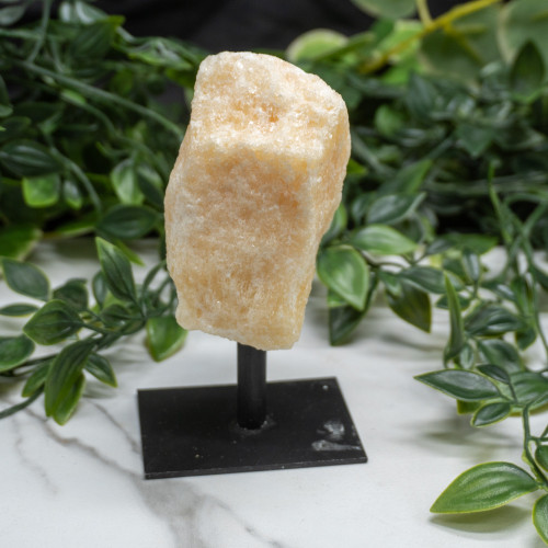 Medium Mounted Orange Calcite Random