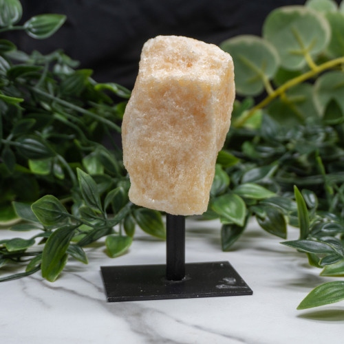 Medium Mounted Orange Calcite Random