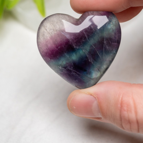 Fluorite Heart #4