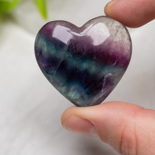 Fluorite Heart #4