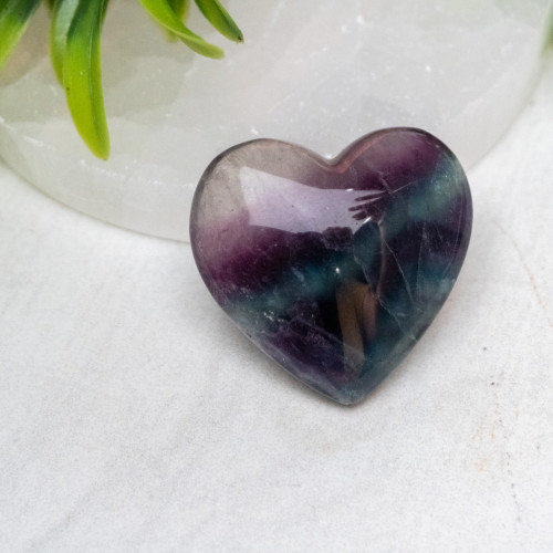 Fluorite Heart #4