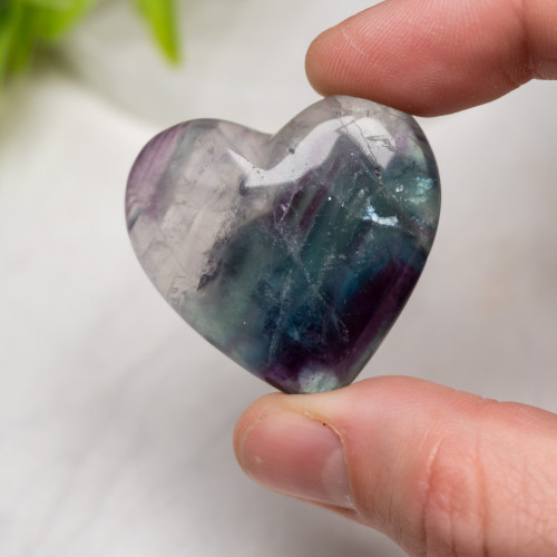 Fluorite Heart #3