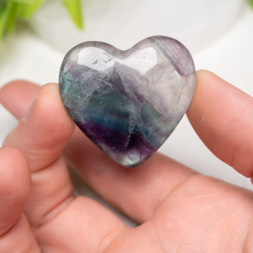 Fluorite Heart #3