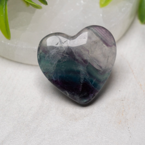 Fluorite Heart #3