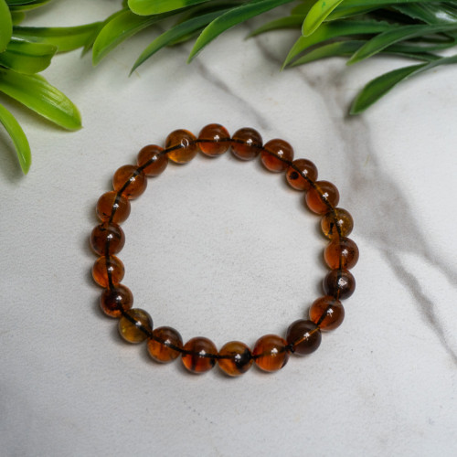 Amber 8mm Bracelet