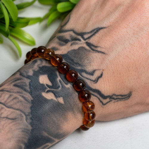 Amber 8mm Bracelet