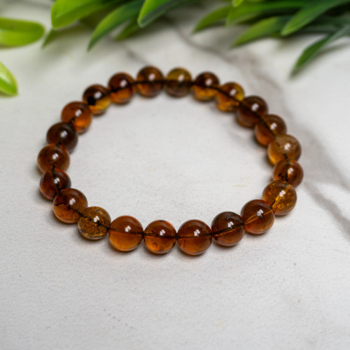 Amber 8mm Bracelet