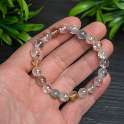 Natural Topaz 8mm Bracelet