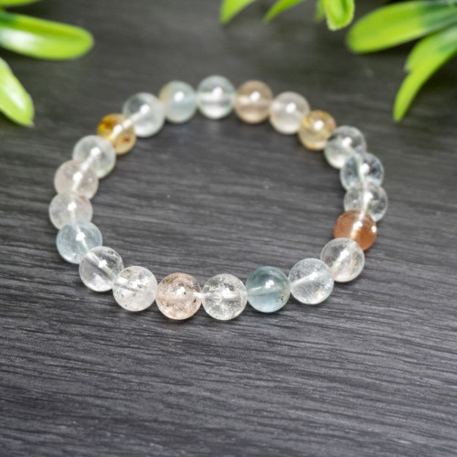 Natural Topaz 8mm Bracelet