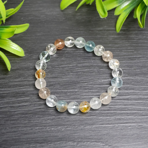 Natural Topaz 8mm Bracelet