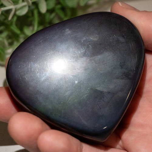 Rainbow Obsidian Heart #4