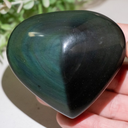 Rainbow Obsidian Heart #4