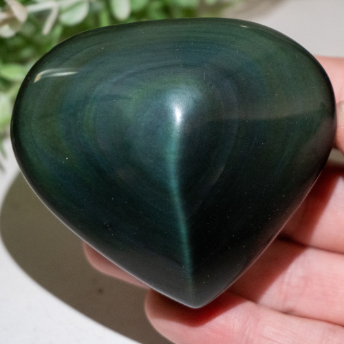 Rainbow Obsidian Heart #4