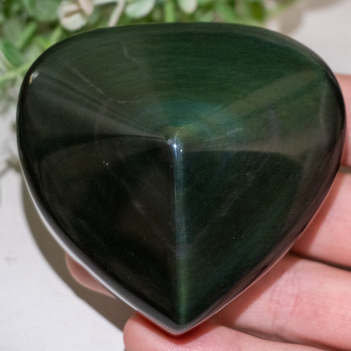 Rainbow Obsidian Heart #3