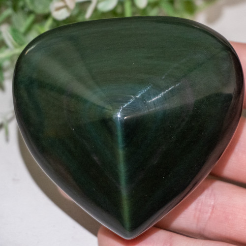 Rainbow Obsidian Heart #3