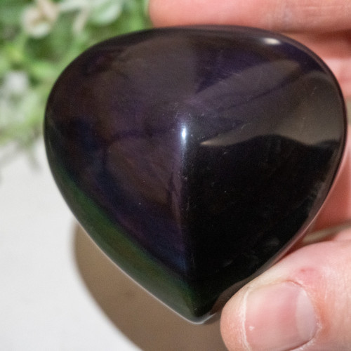 Rainbow Obsidian Heart #2