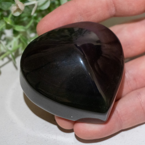 Rainbow Obsidian Heart #2