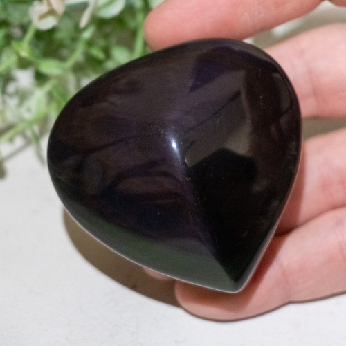 Rainbow Obsidian Heart #2