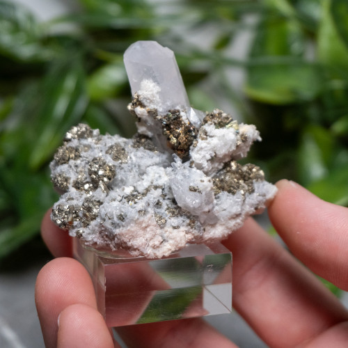 Pyrite & Mangano Calcite (UV Reactive) #5