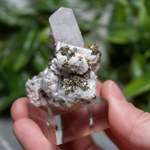 Pyrite & Mangano Calcite (UV Reactive) #5