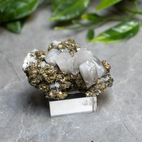 Pyrite & Mangano Calcite (UV Reactive) #1