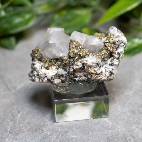 Pyrite & Mangano Calcite (UV Reactive) #1