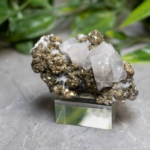 Pyrite & Mangano Calcite (UV Reactive) #1