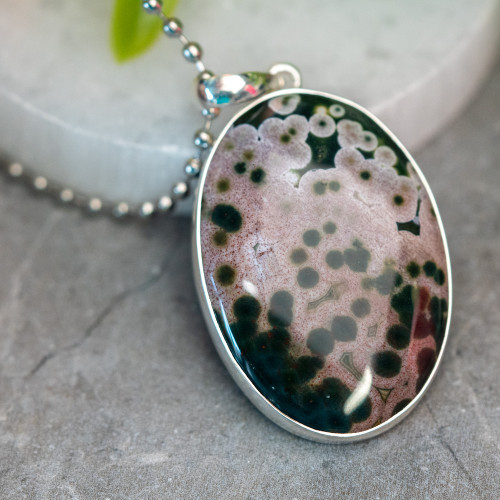 Ocean Jasper Pendant #2