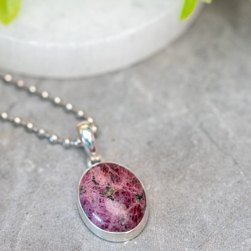 Eudialyte Pendant #1