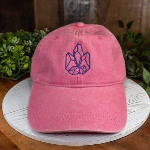 Crystal Council Pink Buckle Hat