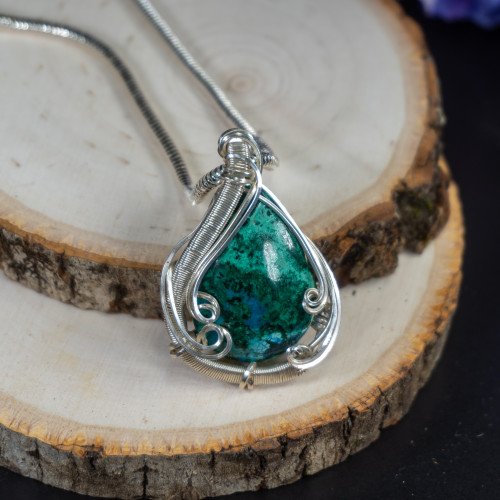 Imperial Malachite & Chrysocolla Wrap