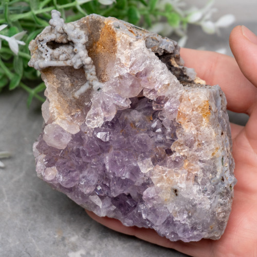 Amethyst with Botyroidal Quartz #1