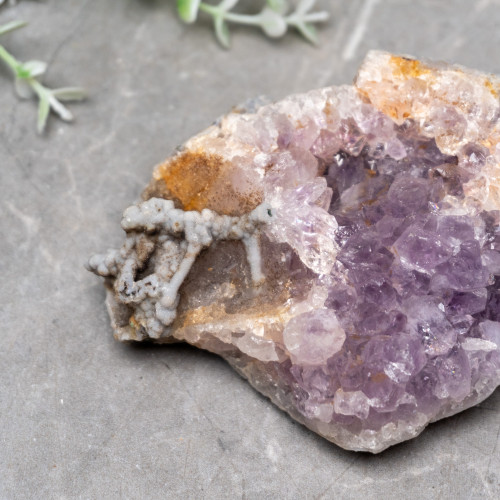 Amethyst with Botyroidal Quartz #1