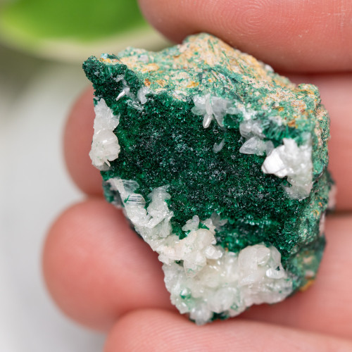 Dioptase With Barite #2