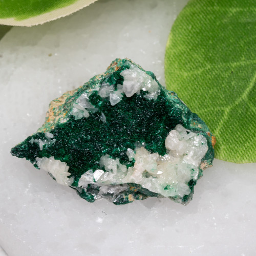 Dioptase With Barite #2