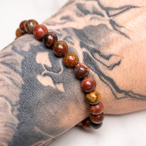 Red Picasso Jasper Bracelet