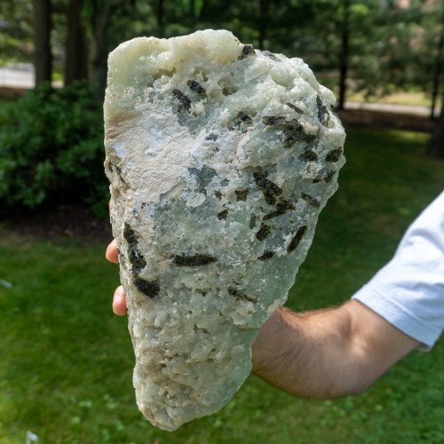 Large Prehnite with Epidote #1