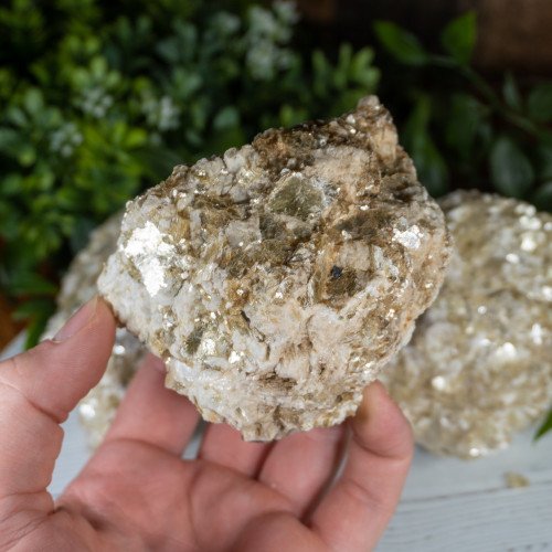Large Raw Golden Mica