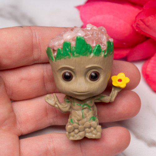 Rose Quartz Baby Groot #3