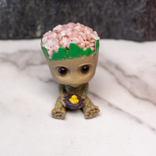 Rose Quartz Baby Groot #2