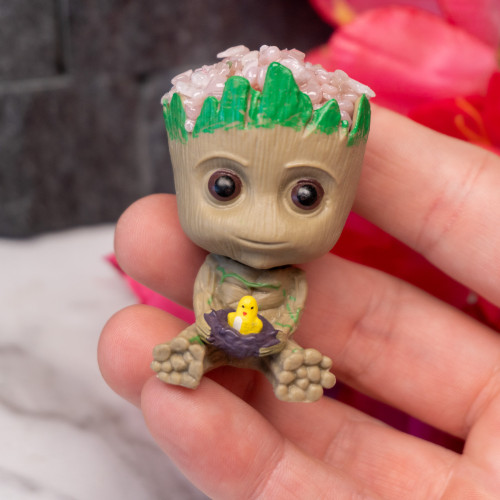 Rose Quartz Baby Groot #2