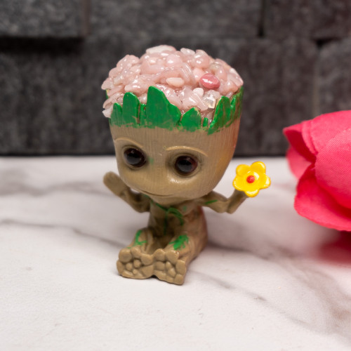 Rose Quartz Baby Groot #1